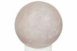 Polished Rose Quartz Sphere - Madagascar #211014-1